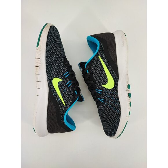 Nike Women's Flex Trainer Black Mesh Running Shoes Size 7.5 US - Picture 5 of 8